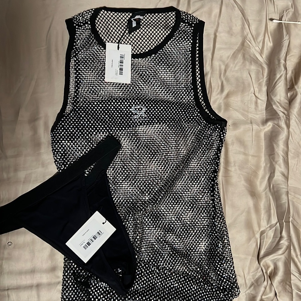 Gsuwoo black Fling Dress